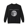 Inspirational Moon Graphic Crewneck Sweatshirt
