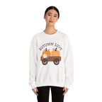 Autumn Love Crewneck Sweatshirt | Cozy Fall Apparel, Pumpkin Sweater, Harvest Gift, Thanksgiving Clothing, Seasonal Fashion
