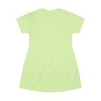 Zen Rainbow Chakra T-Shirt Dress for Relaxation