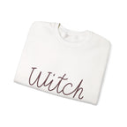 Witch Sweatshirt - Cozy Unisex Crewneck, Gift for Witches, Halloween Apparel, Casual Vibe, Everyday Comfort