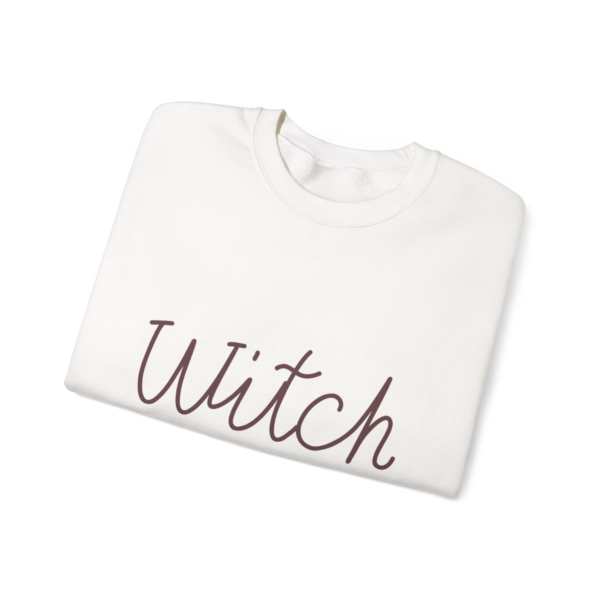 Witch Sweatshirt - Cozy Unisex Crewneck, Gift for Witches, Halloween Apparel, Casual Vibe, Everyday Comfort