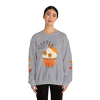 Autumn Cupcake Sweatshirt, Cozy Fall Crewneck, Unisex Sweater, Thanksgiving Apparel, Thanksgiving Gift, Seasonal Fashion