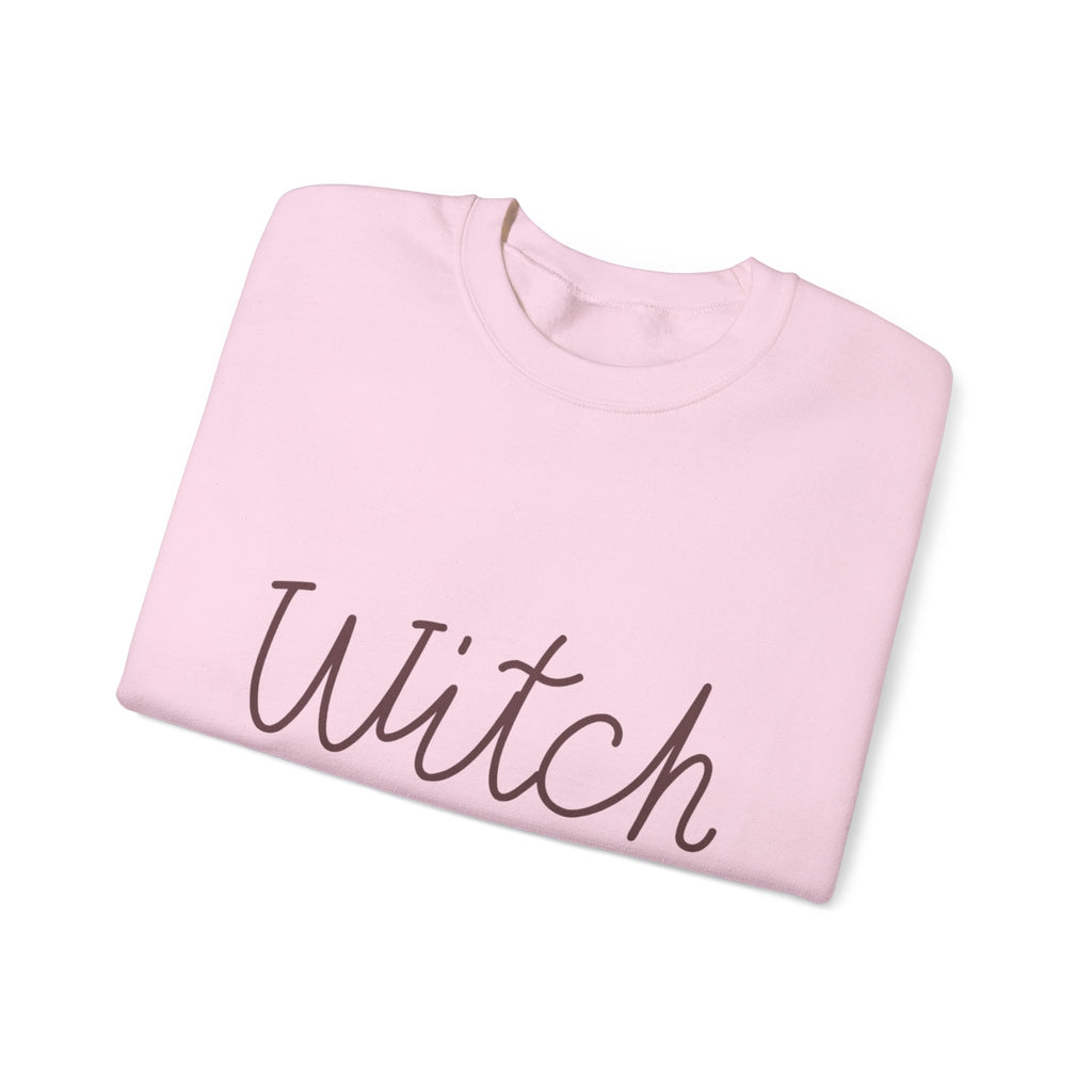 Witch Sweatshirt - Cozy Unisex Crewneck, Gift for Witches, Halloween Apparel, Casual Vibe, Everyday Comfort