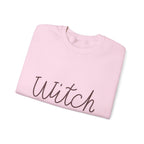 Witch Sweatshirt - Cozy Unisex Crewneck, Gift for Witches, Halloween Apparel, Casual Vibe, Everyday Comfort