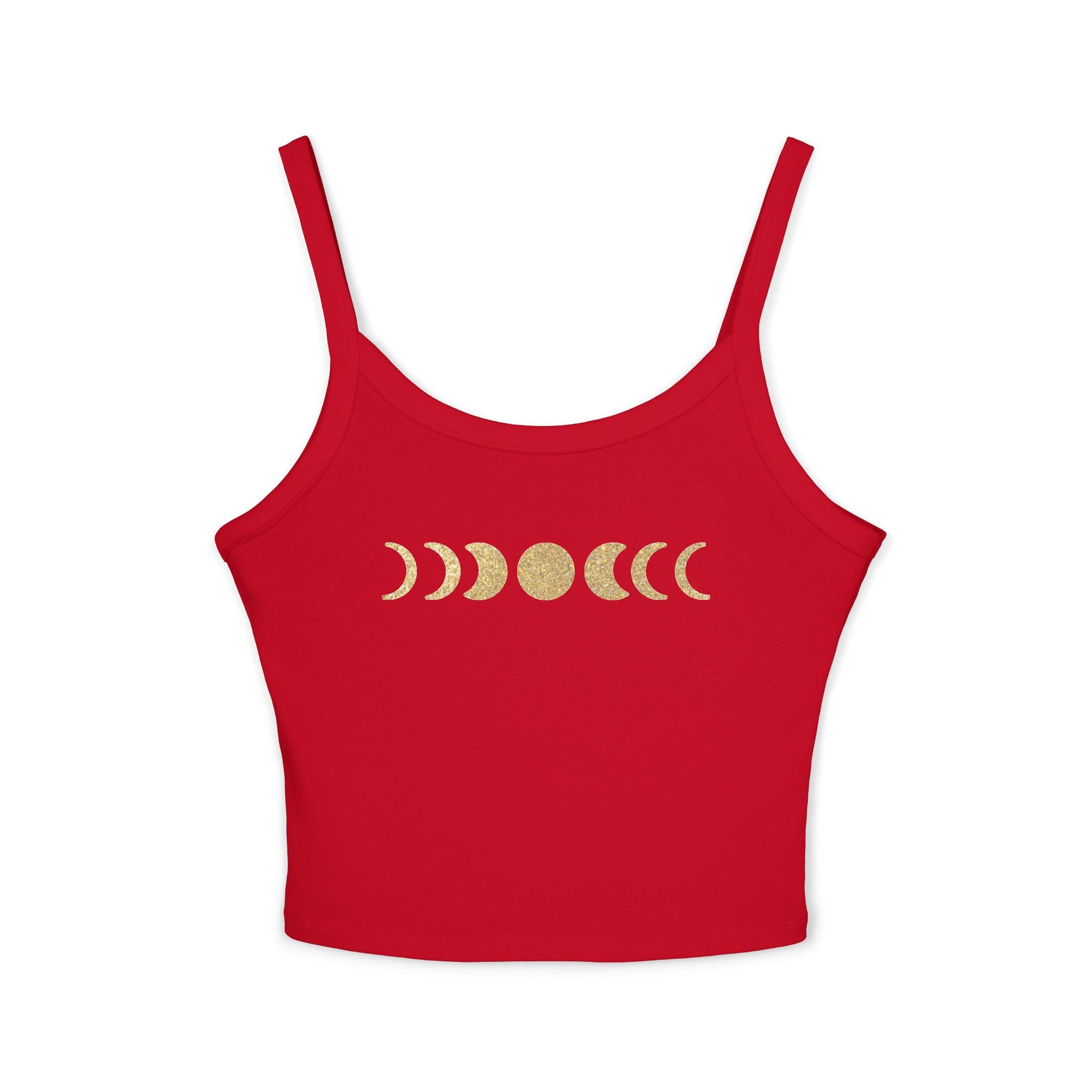Celestial Phases Spaghetti Strap Tank Top