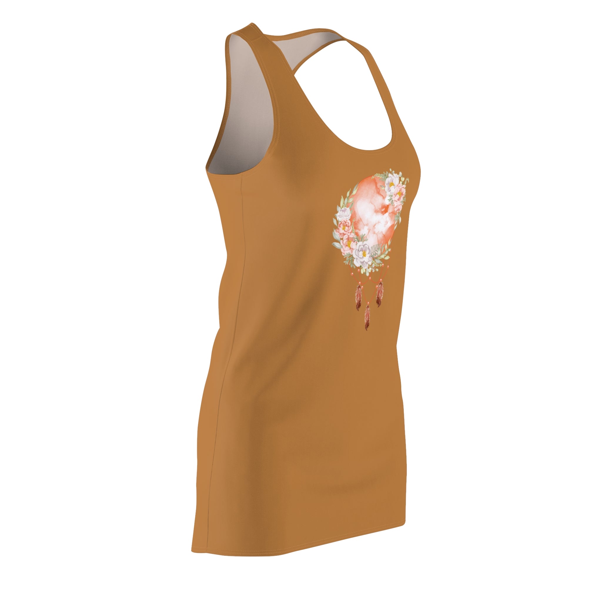 Dreamcatcher Floral Racerback Dress for Women