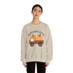 Autumn Love Crewneck Sweatshirt | Cozy Fall Apparel, Pumpkin Sweater, Harvest Gift, Thanksgiving Clothing, Seasonal Fashion
