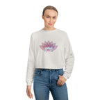 Spiritual Goals Women's Cropped Fleece Pullover - Cozy & Stylish Sweatshirt