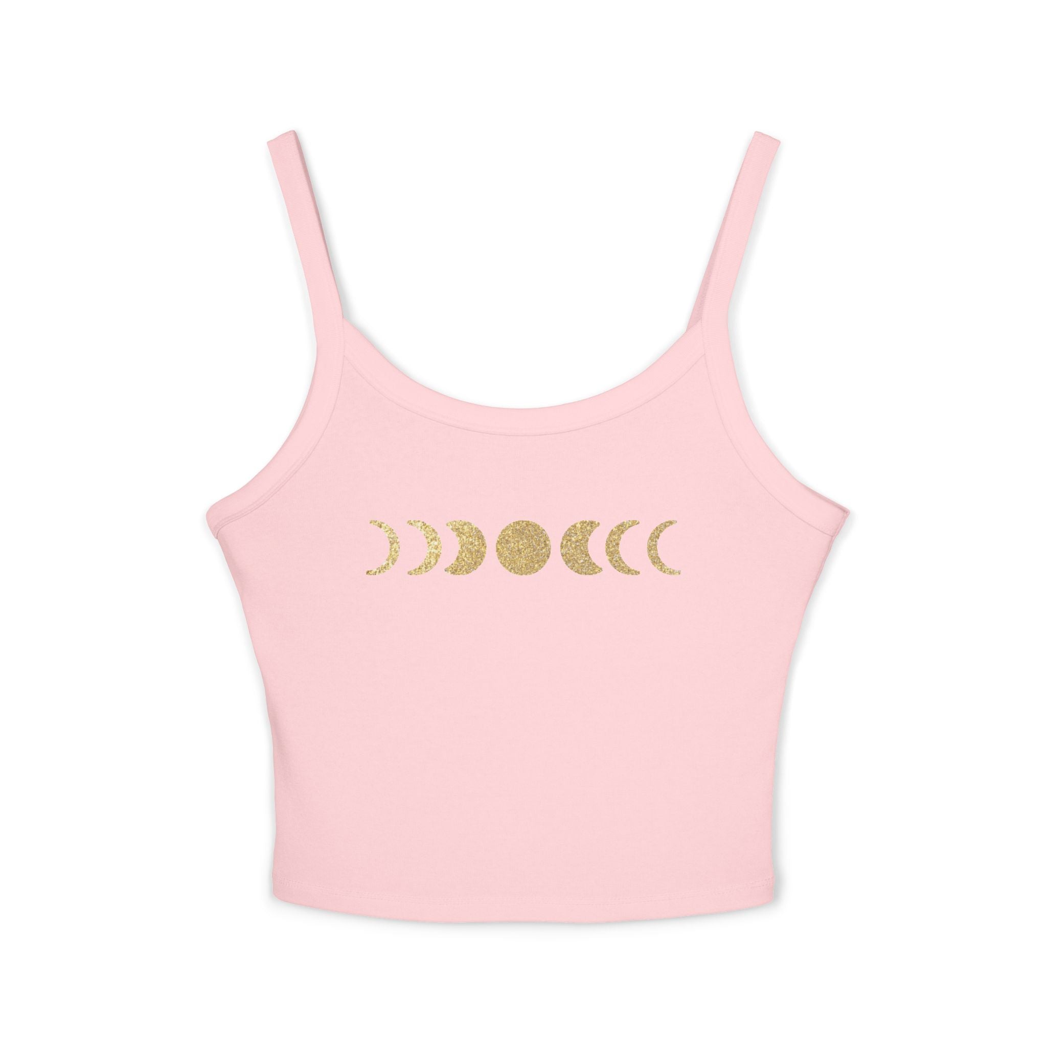 Celestial Phases Spaghetti Strap Tank Top