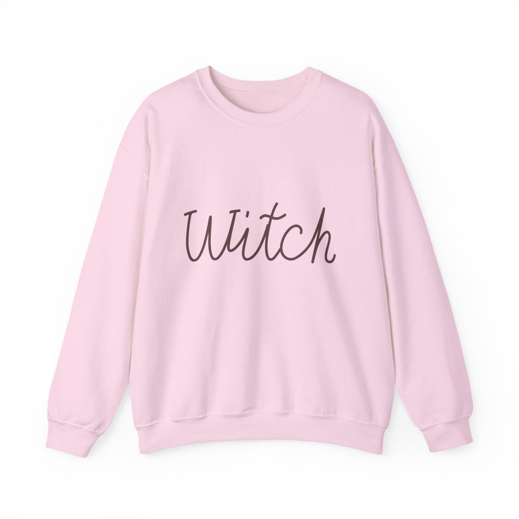 Witch Sweatshirt - Cozy Unisex Crewneck, Gift for Witches, Halloween Apparel, Casual Vibe, Everyday Comfort