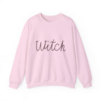 Witch Sweatshirt - Cozy Unisex Crewneck, Gift for Witches, Halloween Apparel, Casual Vibe, Everyday Comfort