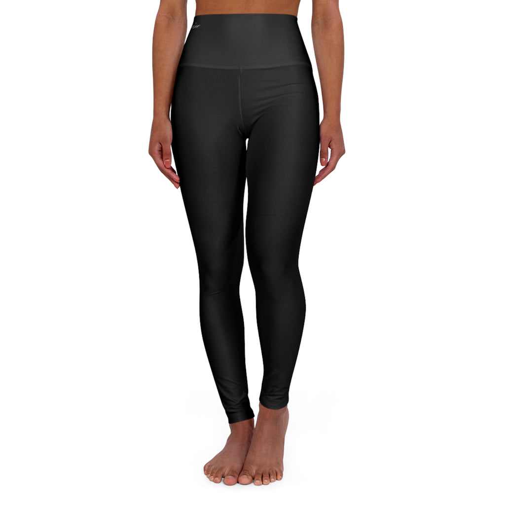Black High Waisted Yoga Leggings for Comfort & Style