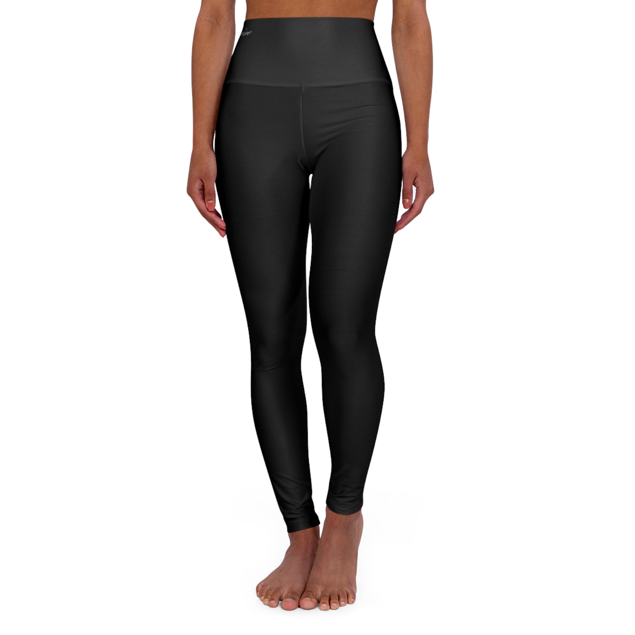 Black High Waisted Yoga Leggings for Comfort & Style
