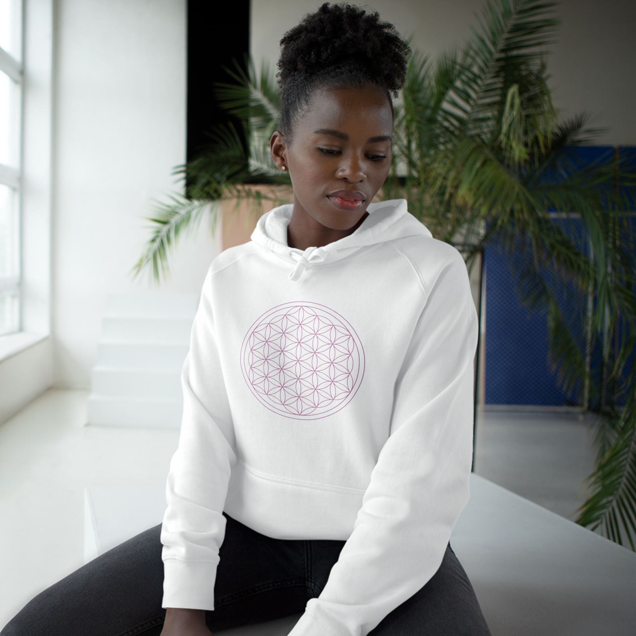 Flower of Life Unisex Hoodie - Cozy Spiritual Apparel