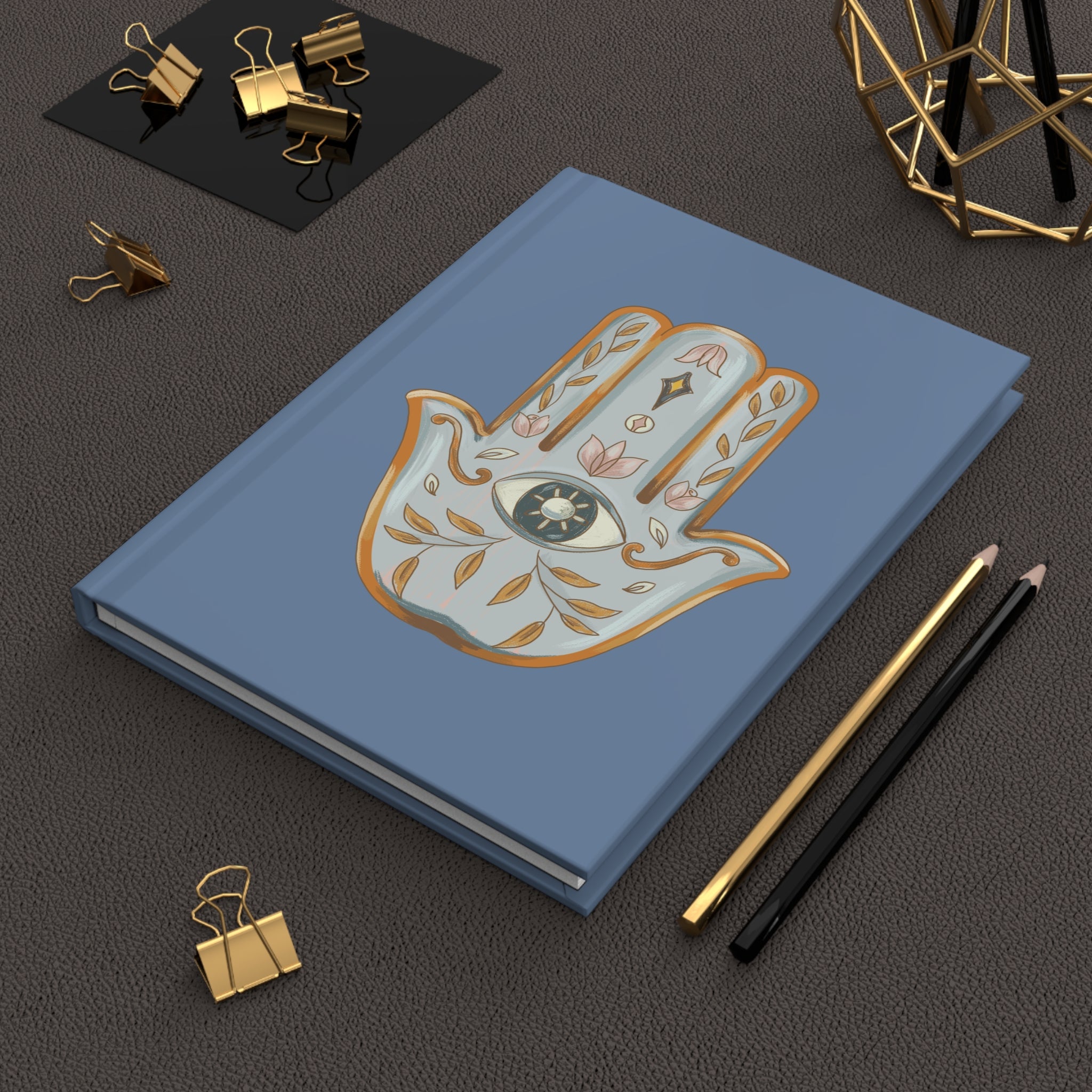 Ethnic Design Hardcover Journal with Protective Motif