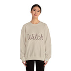 Witch Sweatshirt - Cozy Unisex Crewneck, Gift for Witches, Halloween Apparel, Casual Vibe, Everyday Comfort
