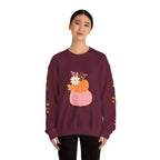 Autumn Harvest Crewneck Sweatshirt - Cozy Fall Fashion, Pumpkin Sweater, Seasonal Style, Gifts for Her, Thanksgiving Decor