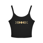 Celestial Phases Spaghetti Strap Tank Top