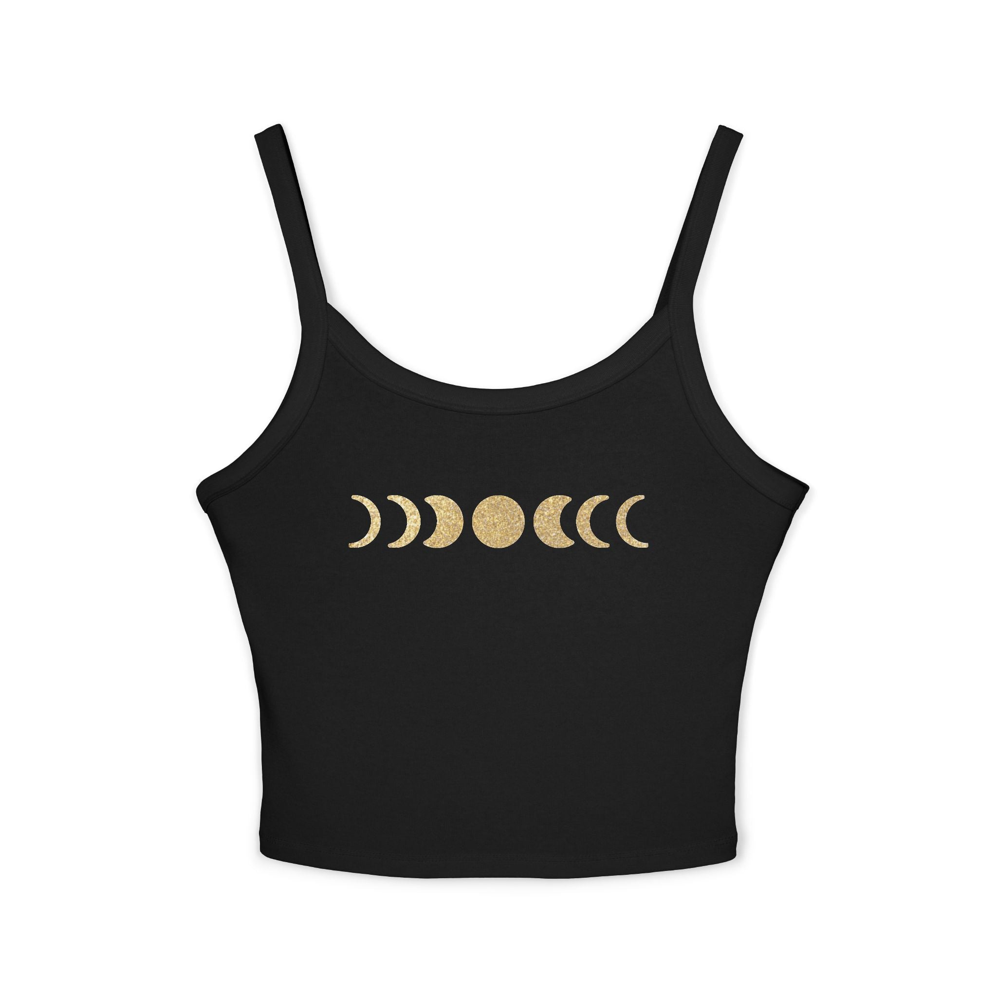 Celestial Phases Spaghetti Strap Tank Top
