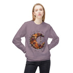 Crewneck Sweatshirt — Autumn Citrus Wreath “Count Your Blessings” Fall Graphic