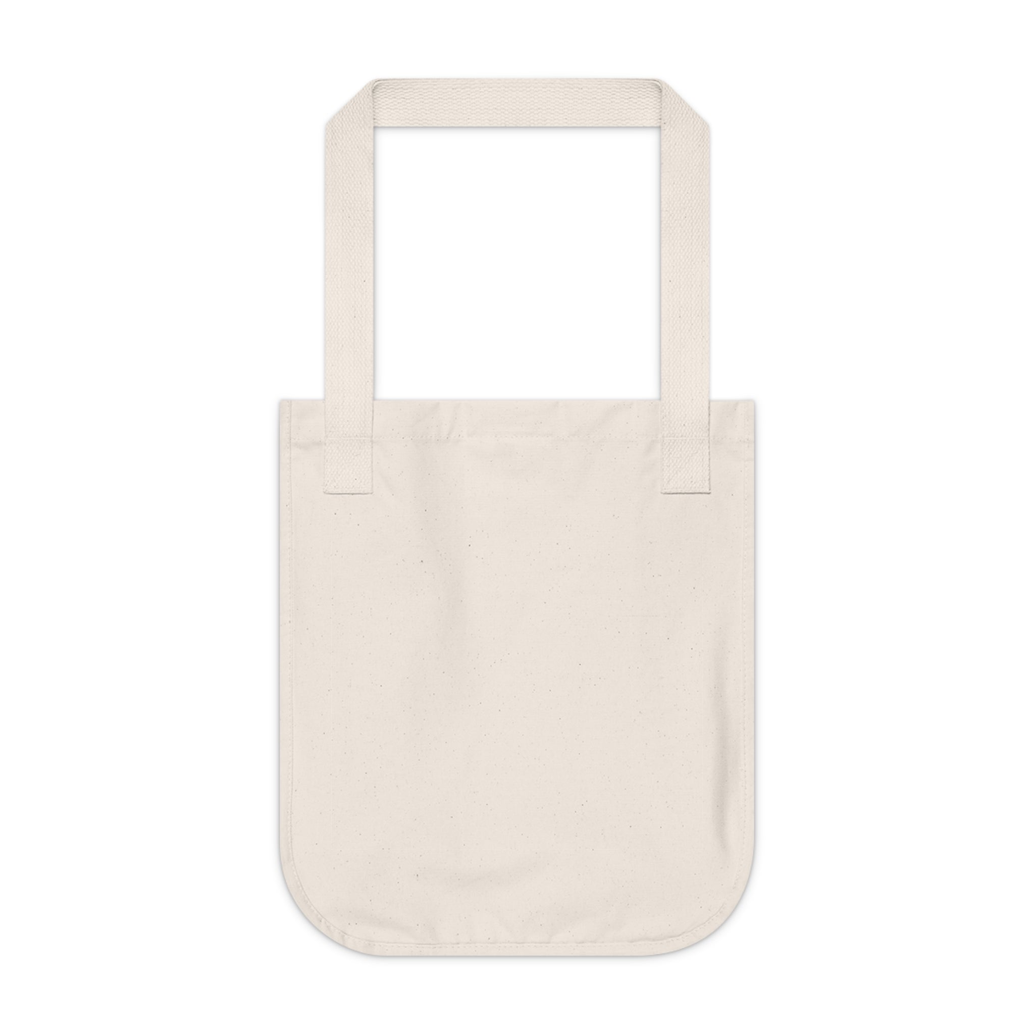 Colorful Lotus Organic Canvas Tote Bag