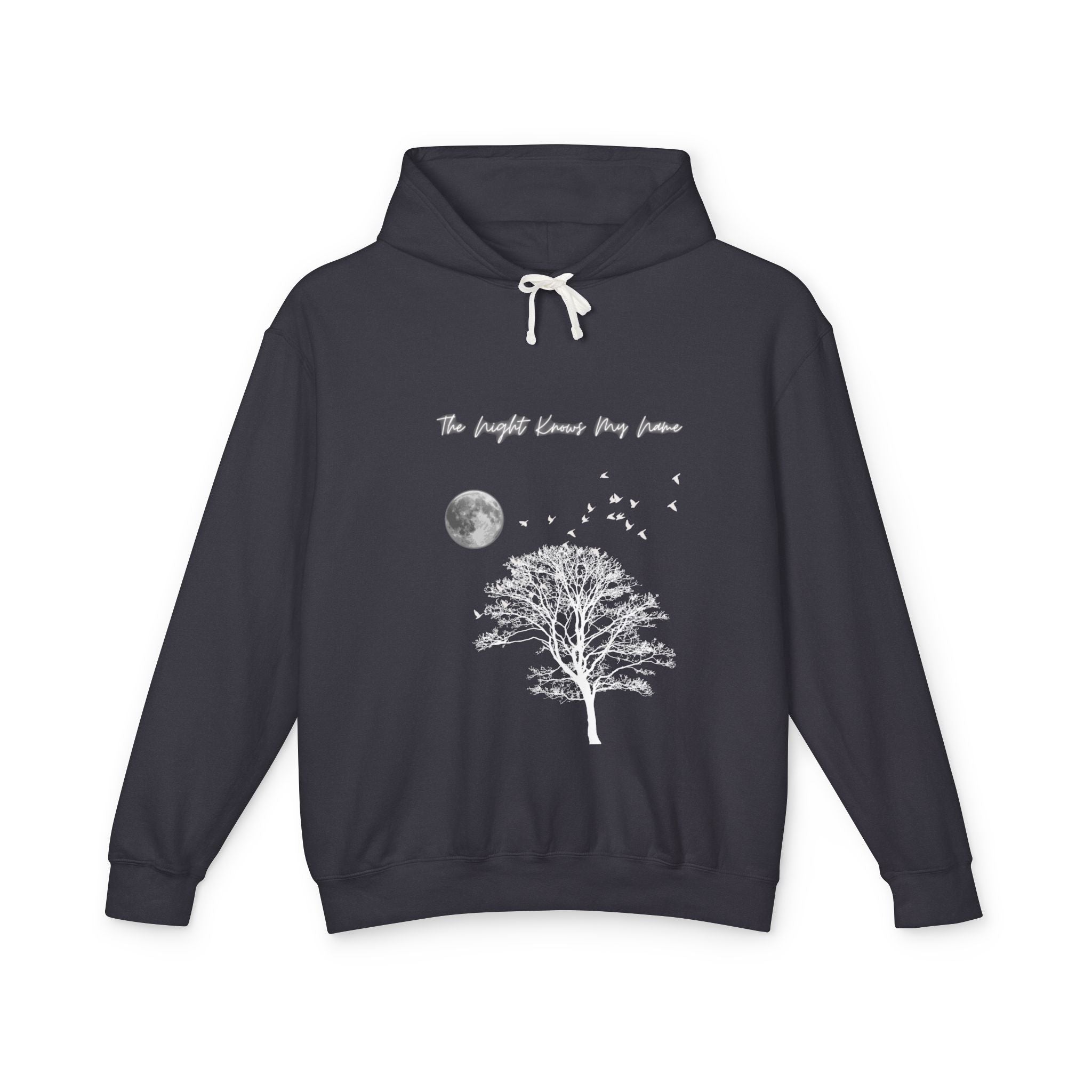 The Night Knows My Name Unisex Lightweight Hoodie