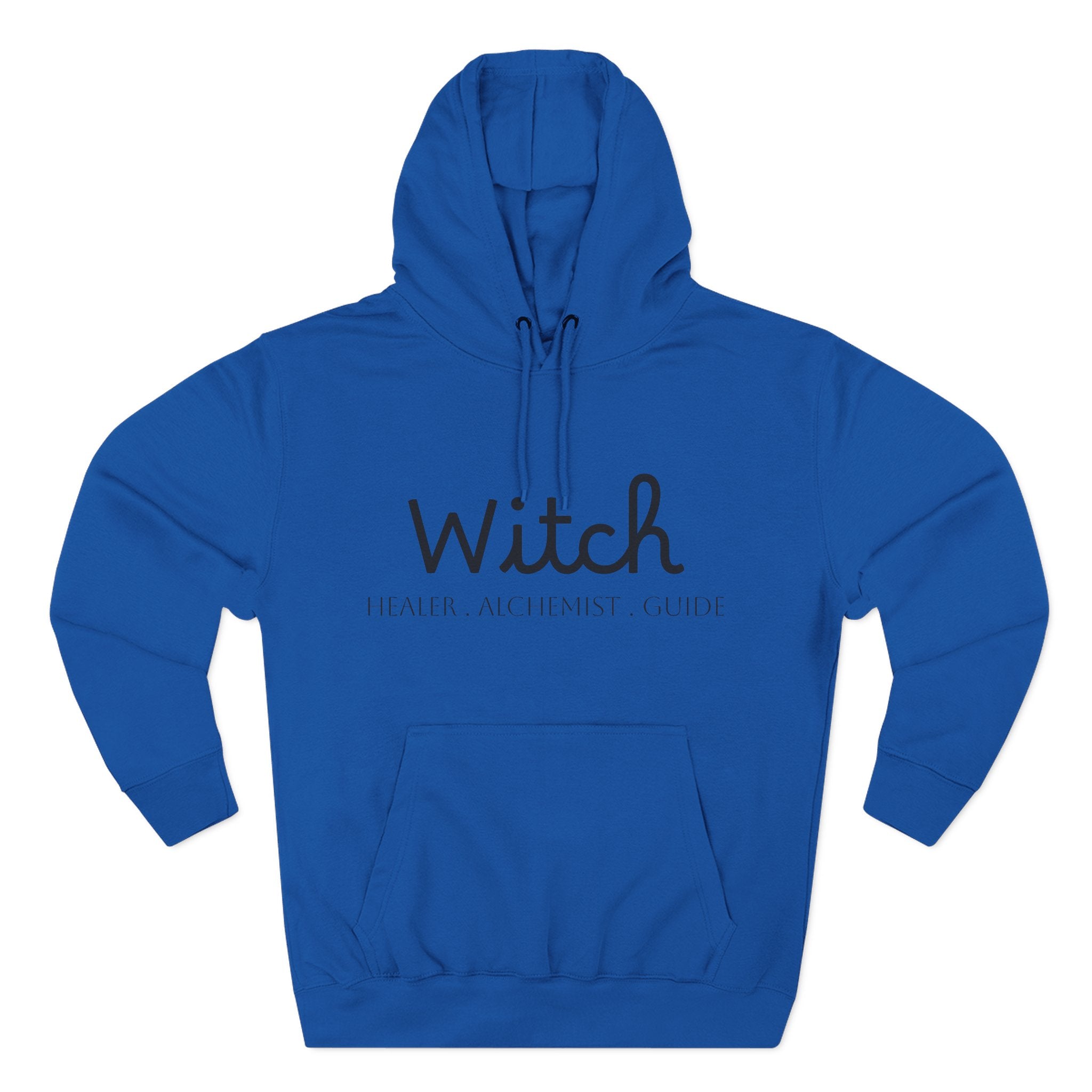 Witch Fleece Hoodie - Cozy Spellbinding Apparel for Witches, Gifts for Halloween, Winter Wear, Spiritual Gathering