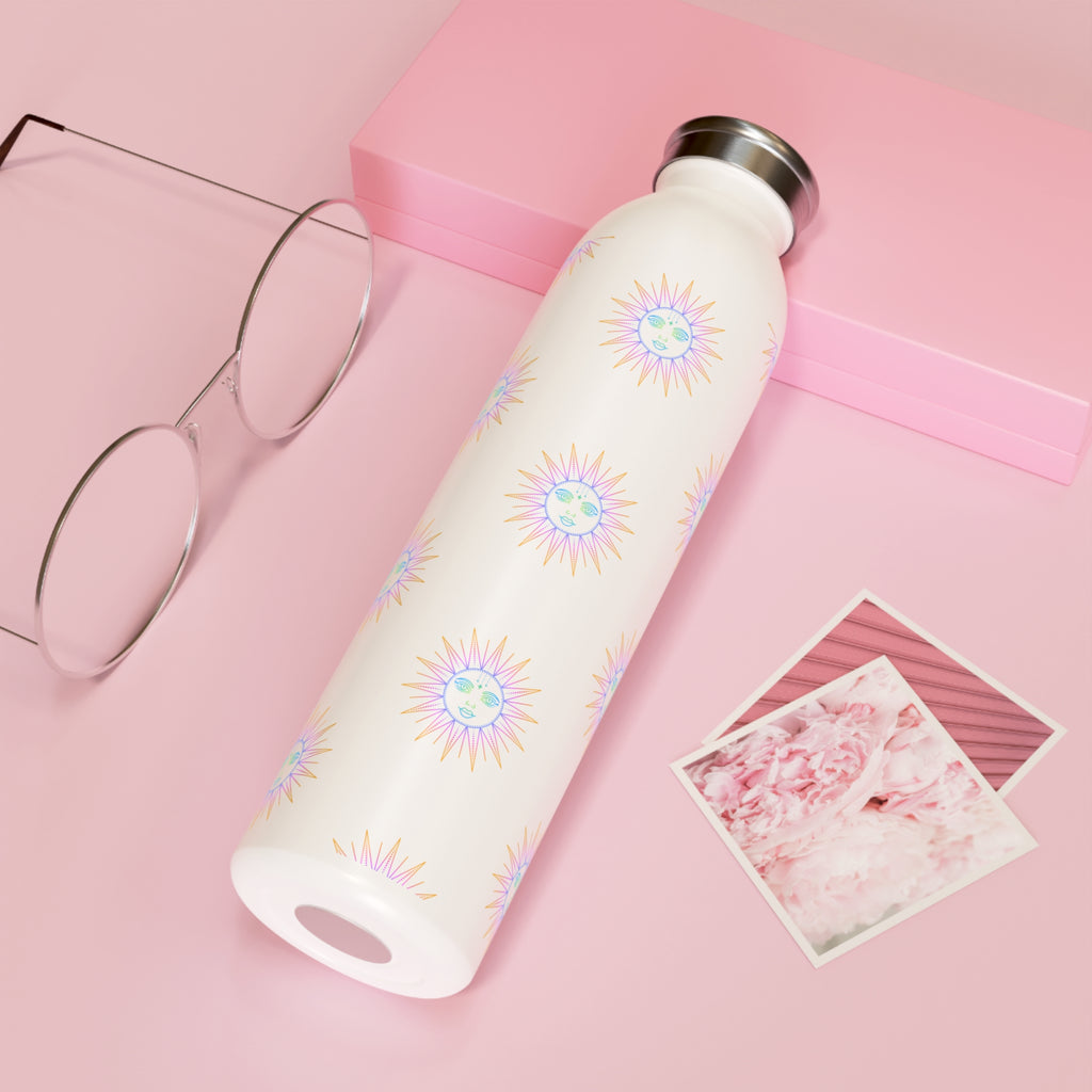 Sunshine Slim Water Bottle - Reusable & Eco-Friendly Drinkware