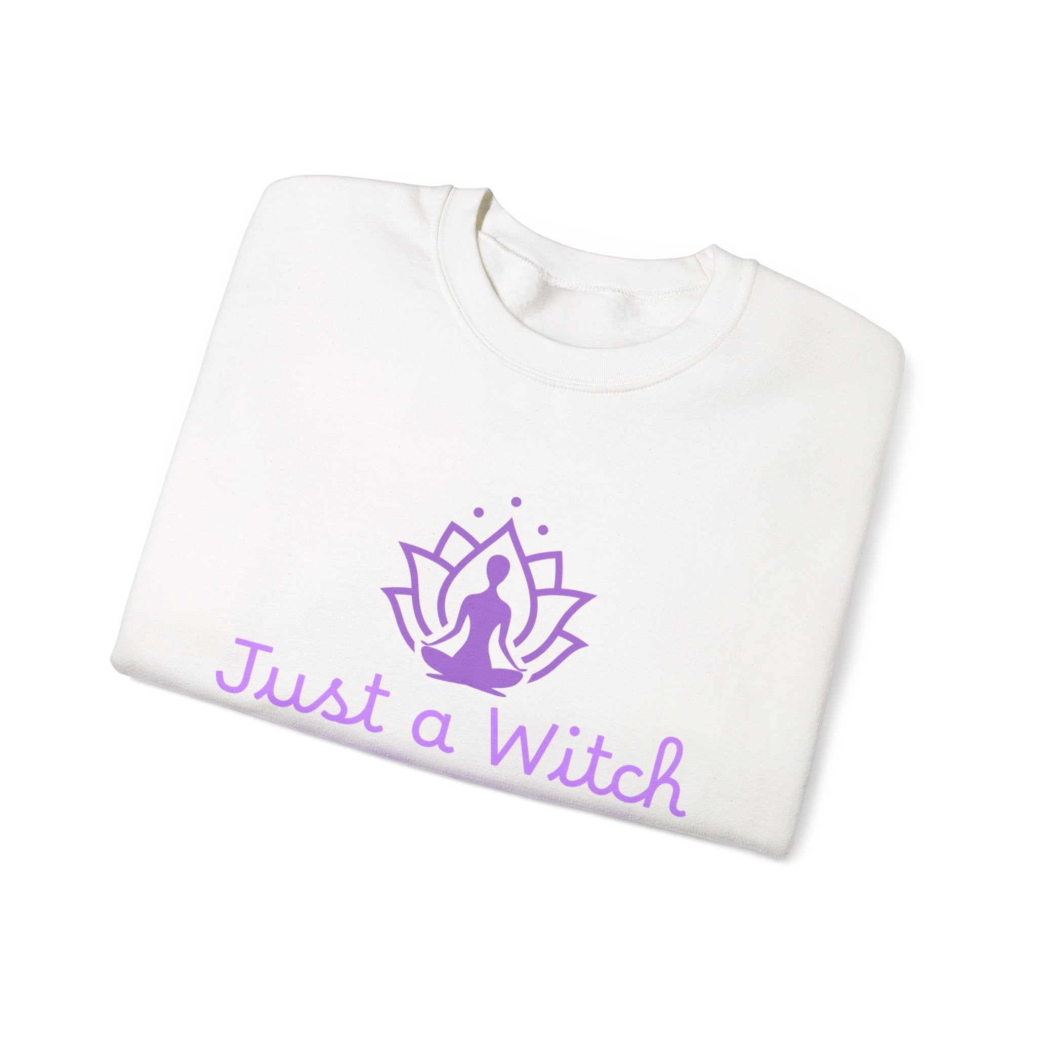 Just a Witch Vibing Crewneck Sweatshirt