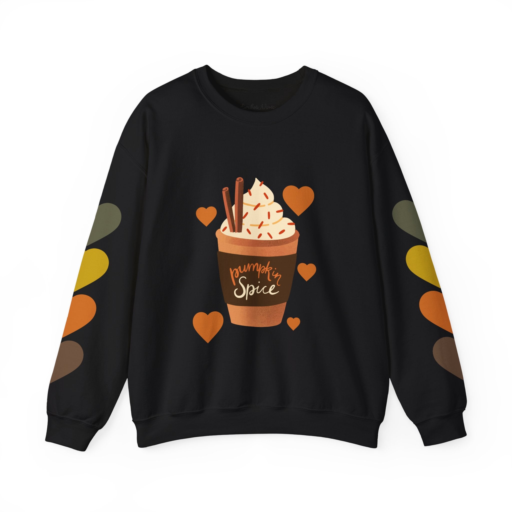 Fall Vibes Pumpkin Spice Sweatshirt, Cozy Apparel for Autumn Lovers, Perfect for Thanksgiving, Halloween and Casual Gatherings