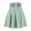 Lotus Flower Women's Skater Skirt - Trendy Spring Style