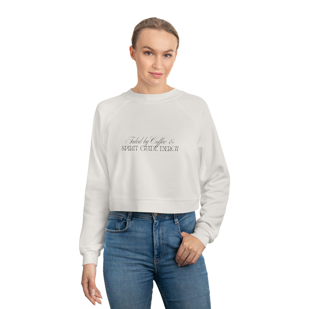 Spirit Guide Energy Women's Cropped Fleece Pullover - Perfect for Cozy Days