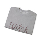 Witch Sweatshirt - Cozy Unisex Crewneck, Gift for Witches, Halloween Apparel, Casual Vibe, Everyday Comfort