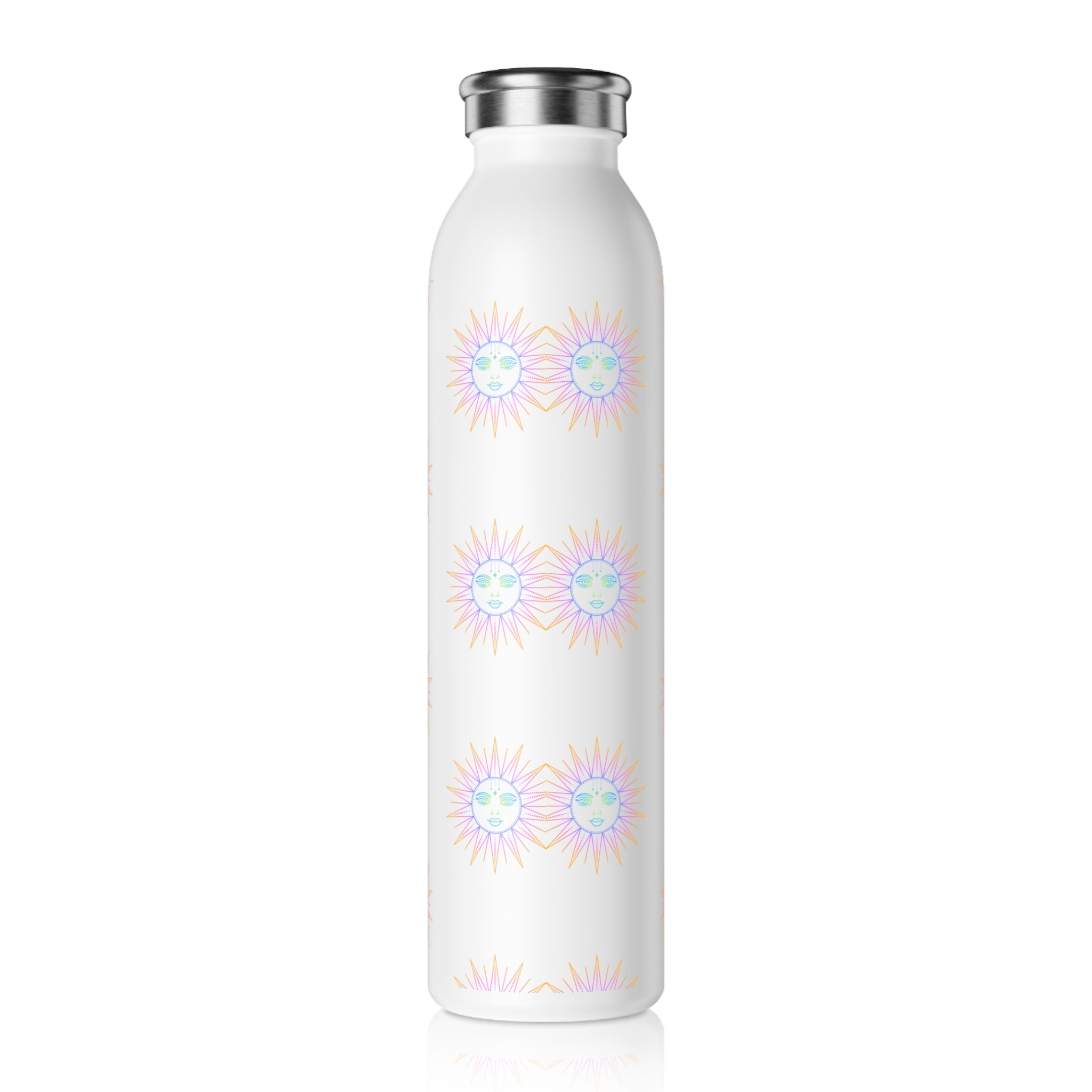 Sunshine Slim Water Bottle - Reusable & Eco-Friendly Drinkware