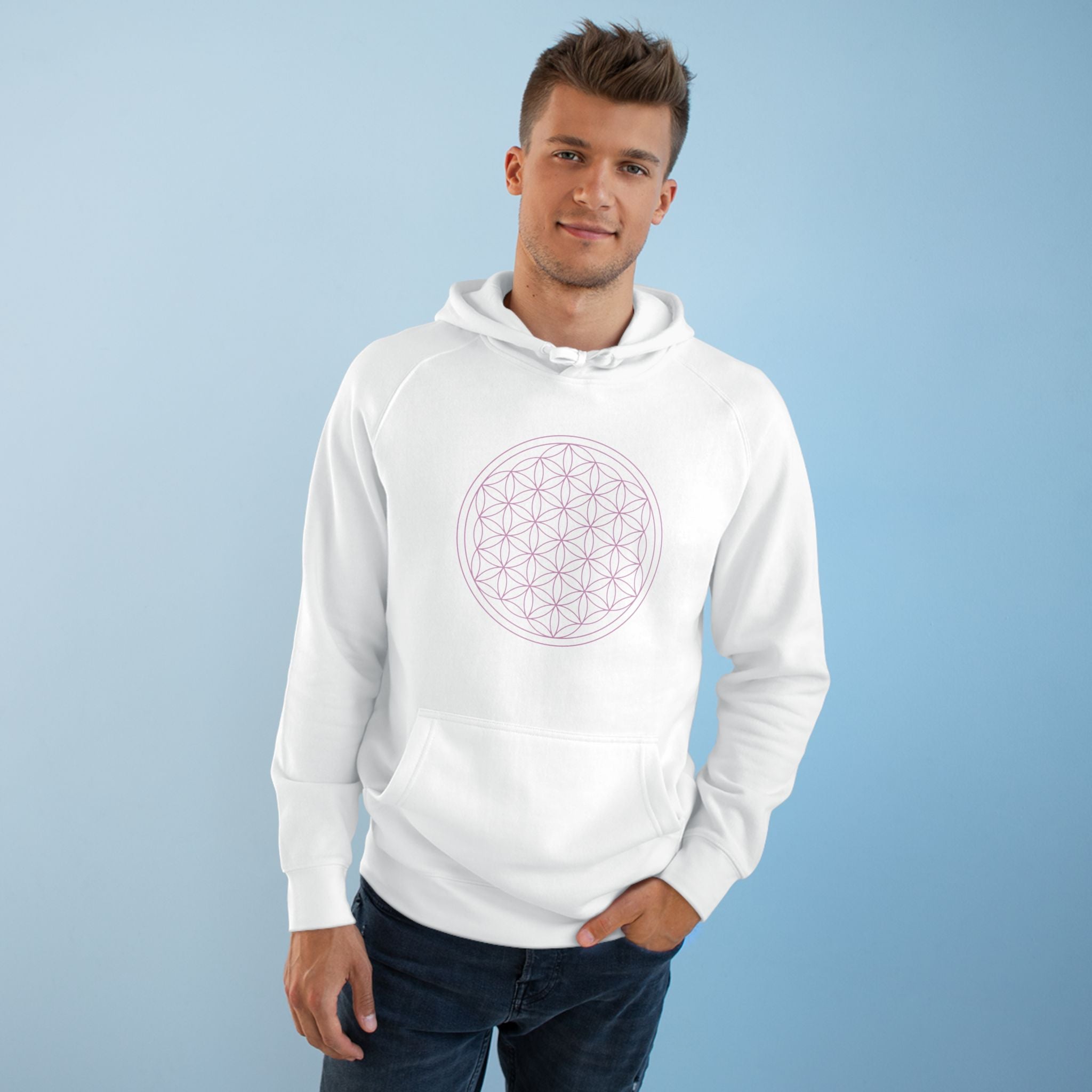 Flower of Life Unisex Hoodie - Cozy Spiritual Apparel