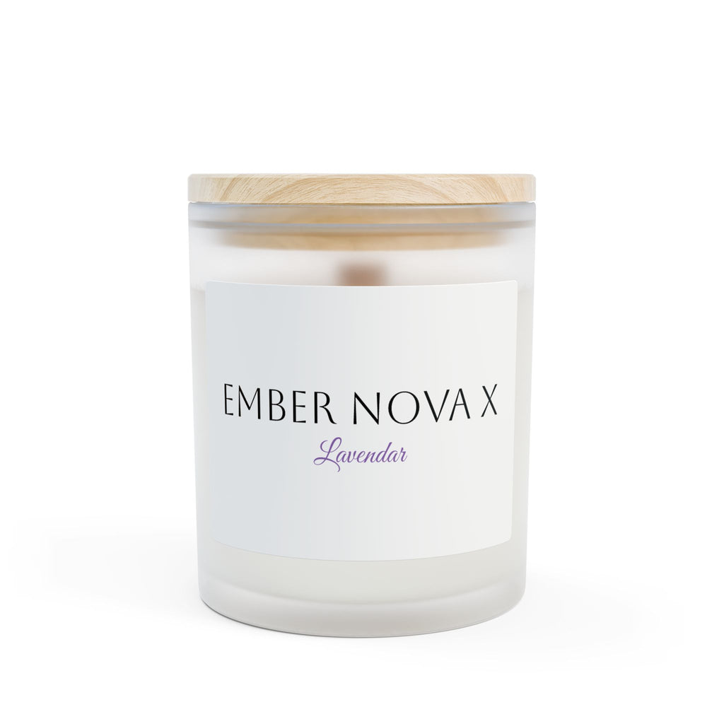 Ember Nova X Lavender Candle - 11oz Frosted Glass Aroma Therapy