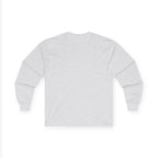 Hello Fall Long Sleeve Tee, Unisex Cotton Shirt, Autumn Apparel, Cozy Clothing, Seasonal Tee, Thanksgiving Gift
