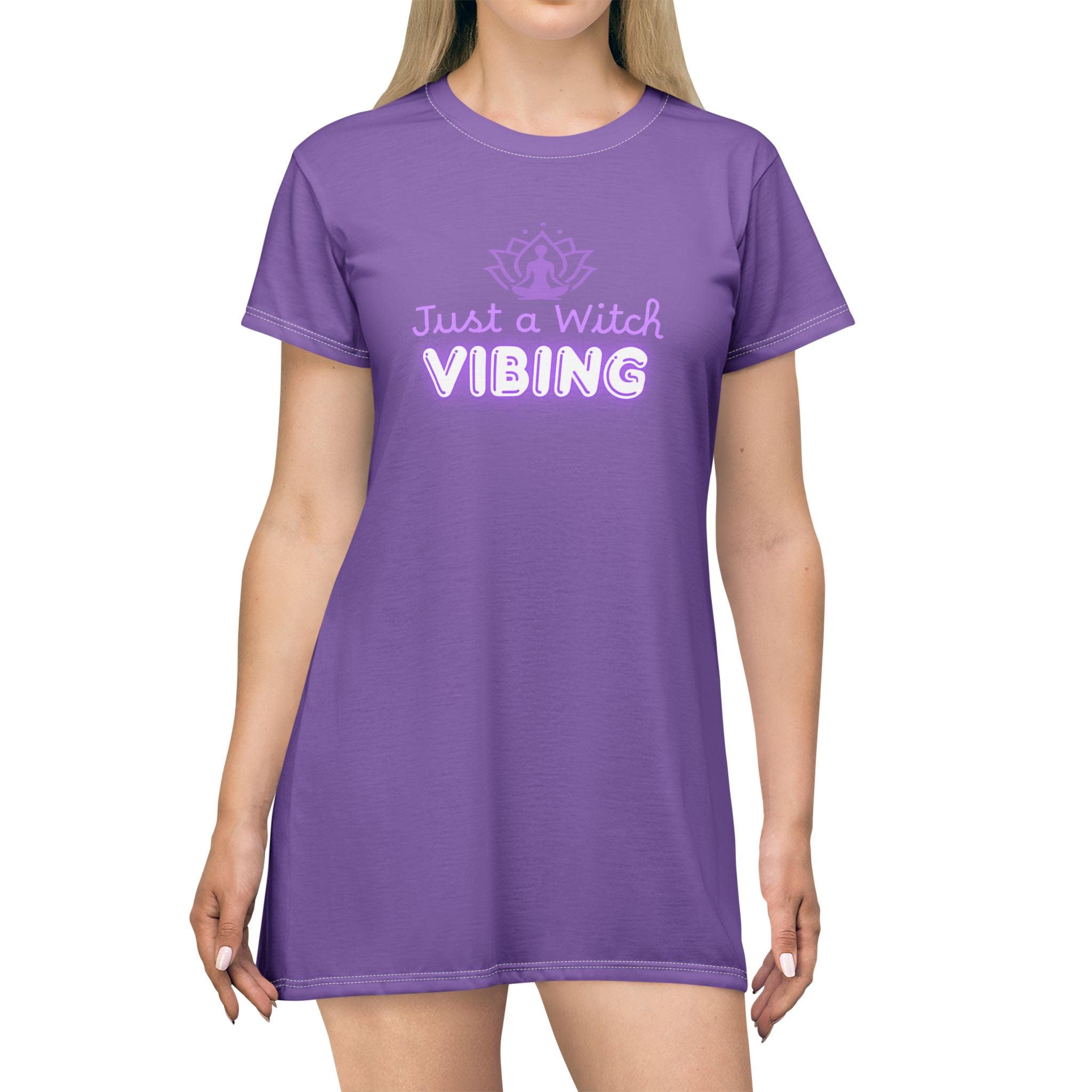 Witch Vibes T-Shirt Dress