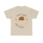 Just a Girl Who Loves Fall Tee, Unisex Autumn T-Shirt, Cozy Casual Wear, Fall Fashion, Gift for Fall Lovers, Seasonal Outfit