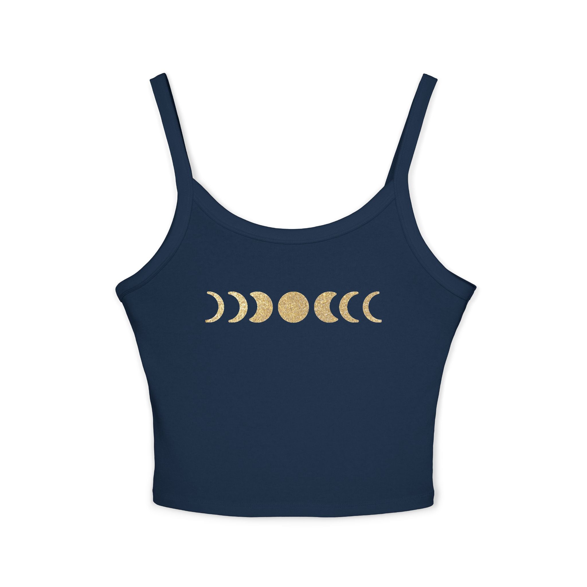Celestial Phases Spaghetti Strap Tank Top