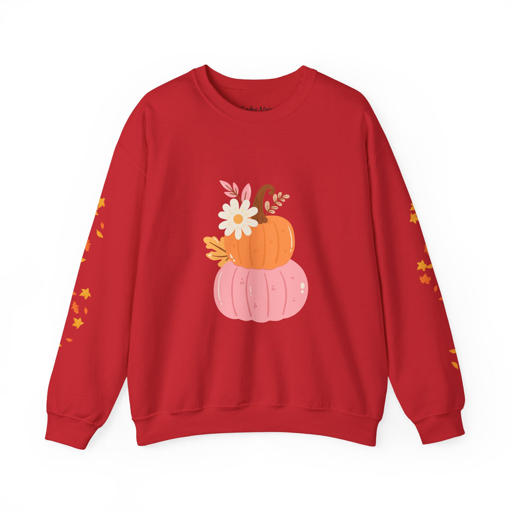 Autumn Harvest Crewneck Sweatshirt - Cozy Fall Fashion, Pumpkin Sweater, Seasonal Style, Gifts for Her, Thanksgiving Decor