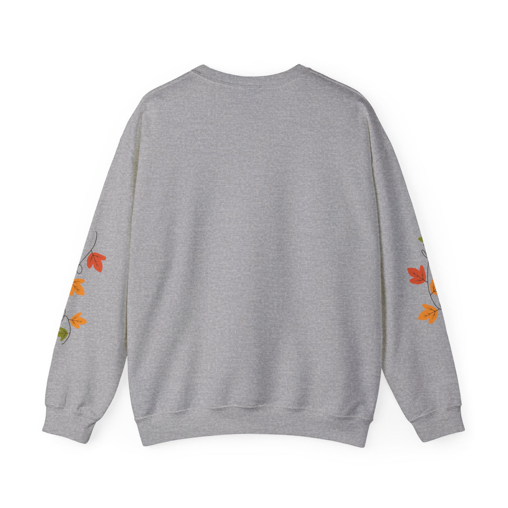 Autumn Cupcake Sweatshirt, Cozy Fall Crewneck, Unisex Sweater, Thanksgiving Apparel, Thanksgiving Gift, Seasonal Fashion