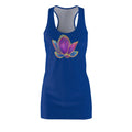 Lotus Flower Women's Racerback Dress - Casual Summer Style