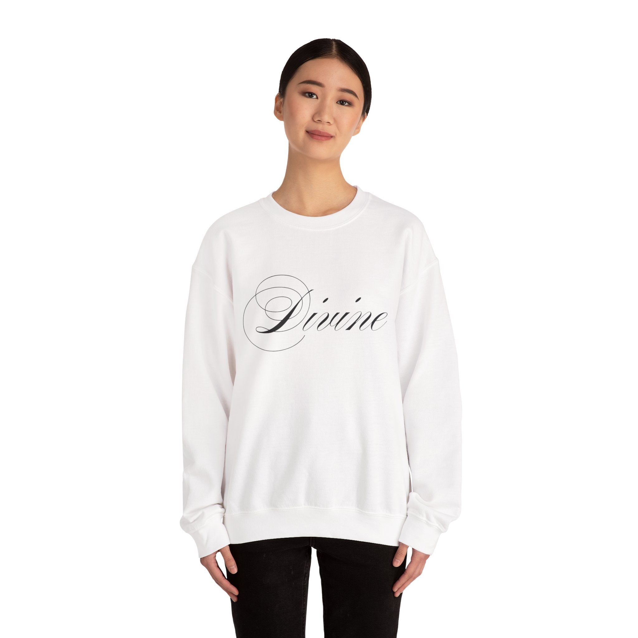 Divine Unisex Heavy Blend™ Crewneck Sweatshirt - Soft, Stylish Comfort for All Occasions
