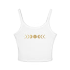 Celestial Phases Spaghetti Strap Tank Top