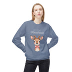 Sweatshirt — Solstice Sweetheart Reindeer Crewneck Holiday Sweater