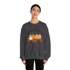 Autumn Love Crewneck Sweatshirt | Cozy Fall Apparel, Pumpkin Sweater, Harvest Gift, Thanksgiving Clothing, Seasonal Fashion