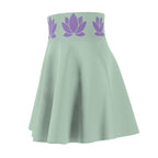 Lotus Flower Women's Skater Skirt - Trendy Spring Style