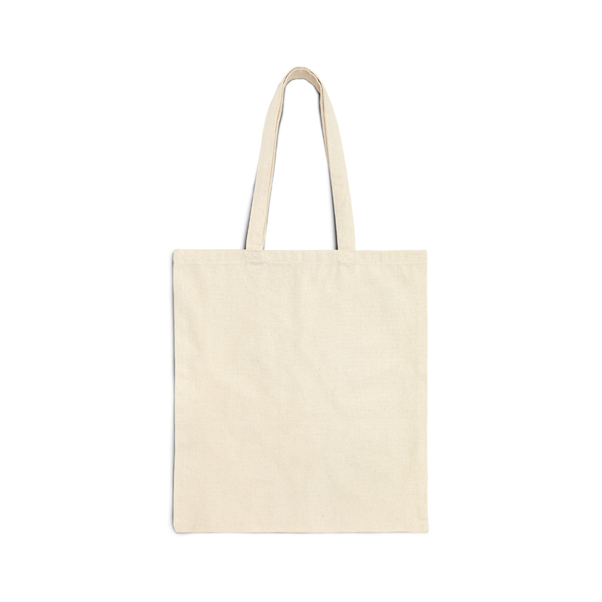 Artistic Cotton Canvas Tote Bag - Perfect for Eco-Friendly Shopping and Everyday Use