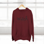 Witch Fleece Hoodie - Cozy Spellbinding Apparel for Witches, Gifts for Halloween, Winter Wear, Spiritual Gathering
